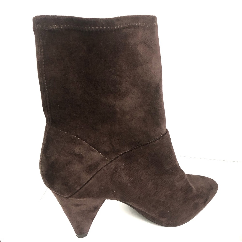 Urban Outfitters Suede Scrunch Boots Brown Size 8